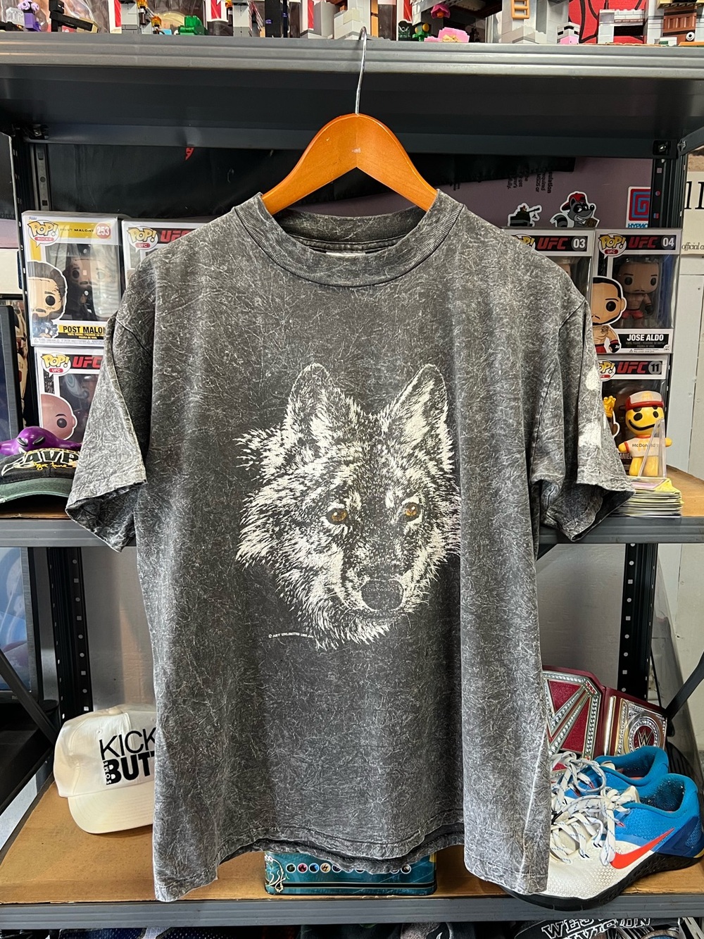 Vintage Nature Wolf 1990 Single Stitch Tee